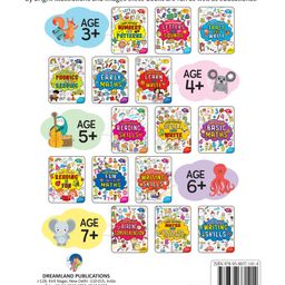 dreamland publications Dreamland Basic Maths Activity Book with Stickers - Learn Everyday Series For Children image 5
