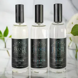 Eau DuFrance Set Of 3 Twilight With Illusion & Golden Petal Eau De Parfum - 50 ml Each-106
