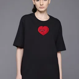 Moda Rapido Women Drop-Shoulder Sleeves T-shirt-image-71