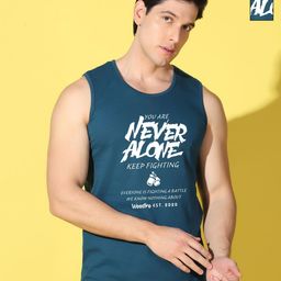 WOOSTRO Men Pack of 2 Typography Printed Round Neck T-shirts-image-106