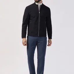 Blackberrys Men Colourblocked Polyester Tailored Jacket-image-18