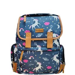 Mast & Harbour Women Graphic Printed Laptop Backpack-47