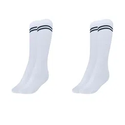 MUKHAKSH Unisex White Socks-29