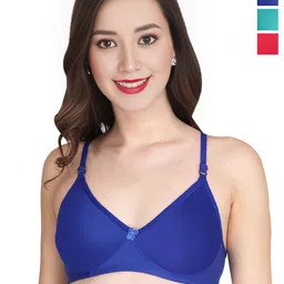 Liigne Women Full Coverage Pack of 3 Bra-10