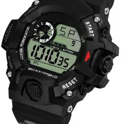 Hala Men Solid Round Tang Regular Digital Watch-LED-G90 image 5