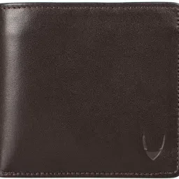 Men Casual Brown Genuine Leather RFID Wallet - Mini-image-3
