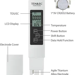 hanna instruments TDS and PH Meter Portable Water Purity Tester Acidity Tester PPM Testing Machine Digital TDS Meter image 3