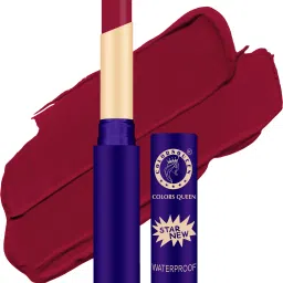 Non Transfer Queen Lips Matte Lipstick (Bridal Mahroon)-image-99
