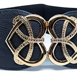 Women Black Canvas Belt-image-61