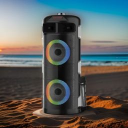 Clairbell G35_Paris Bluetooth Speaker with Microphone - Enhanced Bass - 15W Tower Speaker 10 W Bluetooth Gaming Speaker-image-11