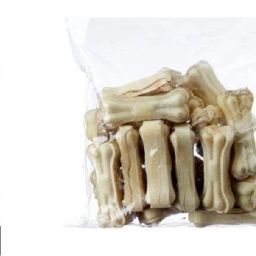 100% Calcium Milky Bone digestible Treat for dogs 4 inch Milk Dog Chew (500 g, Pack of 1) Milk Dog Chew-image-46