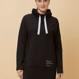 Being Human Hooded Long Sleeves T-shirt Dress-image-51