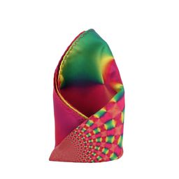 Alvaro Castagnino Men Pink Printed Pocket Square-image-39