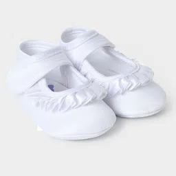 MiArcus Infants Girls Cotton Booties With Velcro Closure-image-86