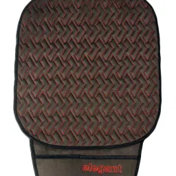Elegant Black and Red Caper CoolPad Car Seat Cushion-image-26