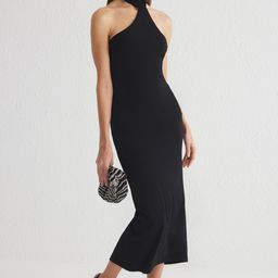 Trendyol Halter Neck Bodycon Midi Dress-picture-18