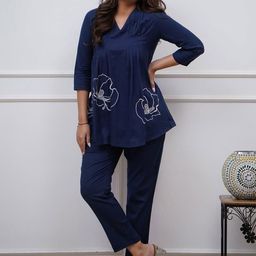 Fabmoha Printed Pure Cotton Co-Ord Set-image-62