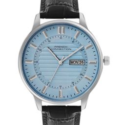French Connection Men Round Dial & Leather Straps Analogue Watch FCN0123BL-picture-24