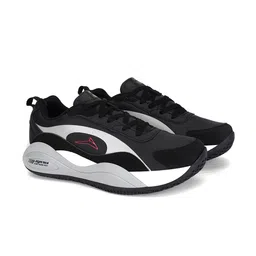 JQR Men Black Colourblocked Sneakers-picture-3