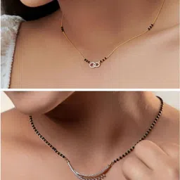 Anouk Gold-Plated Brass Mangalsutra-picture-5