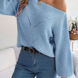 HERE&NOW Women Striped Pullover-picture-2