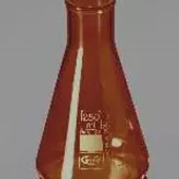 Glassco 150 ml Amber Conical Graduated Narrow Mouth Flask 231.519.03A-43