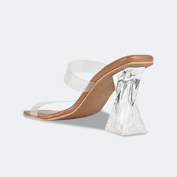 SKO Printed Block Mules with Tassels image 2
