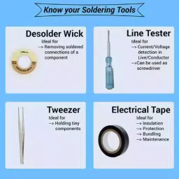 Hillgrove 12 in 1 Mobile Soldering & Desoldering Equipment Tool Machine Kit with Flux Paste & Wire, HG0096 image 3