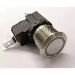 RS PRO Illuminated Push Button Switch 19.1 mm Cutout SPST White LED 250 / 125 V AC, 1758820-image-85
