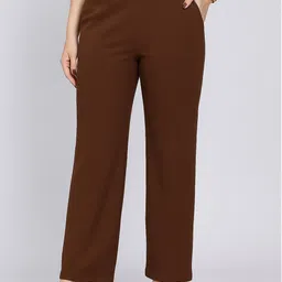 NUCOUTHS Women Relaxed Regular Fit High-Rise Trouser-picture-29