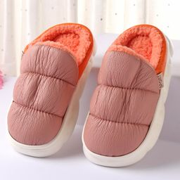 Cute Walk by Babyhug Slip On Solid Winter Booties - Pink-image-28