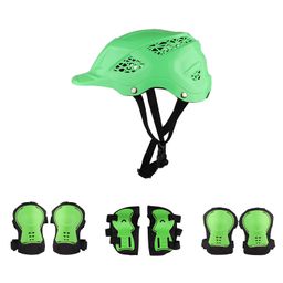 Steelbird Skating / Cycling Helmet along with Protector- Green -M-image-68