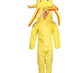 RAJ FANCY DRESSES Full Sleeves Octopus Animal Theme Costume Dress - Yellow-picture-42