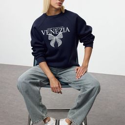 Trendyol Women Printed Long Sleeves Sweatshirt-image-51