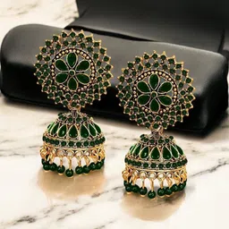 De-Ultimate Classic Jhumkas Earrings-49