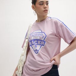 The Roadster Life Co. Printed Drop-Shoulder Sleeves T-shirt-picture-34