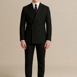 Menista Double-Breasted Formal Suit-picture-53