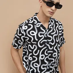 Fame Forever by Lifestyle Men Opaque Printed Casual Shirt-picture-23