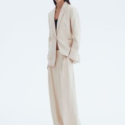 H&M Wide Tailored Trousers-image-86