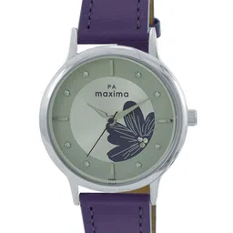 maxima Women Printed Dial & Leather Straps Analogue Watch 65552LMLI-image-57