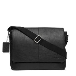 WildHorn Men Black Messenger Bag-23