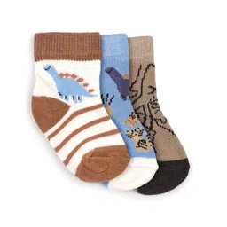 mothercare Boys Pack of 3 Ankle Length Socks-image-41