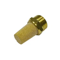 Tmc Pneumatics 6.35 mm (1/4 inch) Brass Pneumatic Silencer BSL02-43