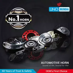 Uno Minda 840132 K95 12V HIGH Tone Horn, Dia: 95 mm (335/440 Hz, >108dB) image 5