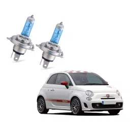 Auto Pearl H4 Halogen Headlight for Fiat 500 Abarth, HL2L12  (Pack of 2 Pcs) image 2