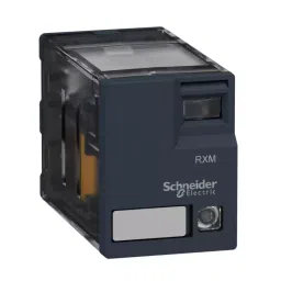 Schneider Electric 120 V AC Coil 6 A Switching Current 4PDT Plug In Power Relay, RXM4AB3B7-3