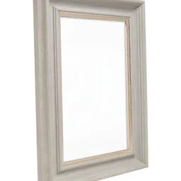 Golden Peacock Set Of Rectangular Solid Table-Top Photo Frames - Off White Colour image 3