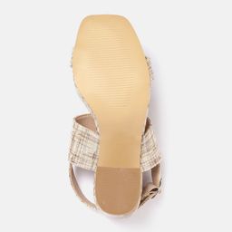 Van Heusen Woman Checked Block Heels image 3