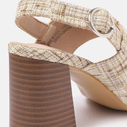 Van Heusen Woman Checked Block Heels image 4