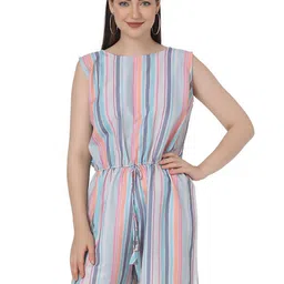 SZN Striped Round Neck A-Line Dress-picture-16